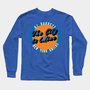 RJ Barrett New York Knicks Long Sleeve T-Shirt